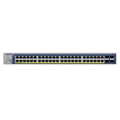 Netgear Przełącznik 48-portowy GE POE++ SMART W/10G SFP+