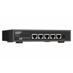 Switch QNAP 5 ports 10GbE RJ45, niezarządzalny QSW-3205-5T 