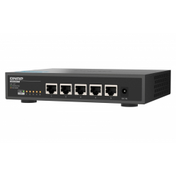Switch QNAP 5 ports 10GbE RJ45, niezarządzalny QSW-3205-5T 