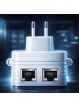 Wzmacniacz sygnału Qoltec 57067 WiFi Repeater 300Mb/s 6 anten RJ45 biały
