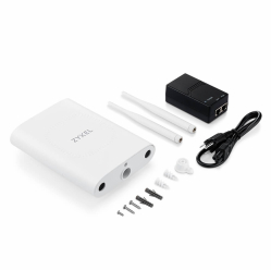 Punkt dostępowy Zyxel BE WiFi7 NWA55BE-EU0102F 2,4Ghz 5Ghz RJ-45 PoE biały