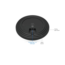 Punkt dostępowy UBIQUITI U7-Pro-XGS-B 2,4GHz 5GHz 6GHz RJ-45 PoE czarny