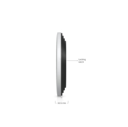 Punkt dostępowy UBIQUITI U7-Pro-XG BE10800 Wi-Fi 7 2,4GHz 5GHz 6GHz RJ-45 PoE biały