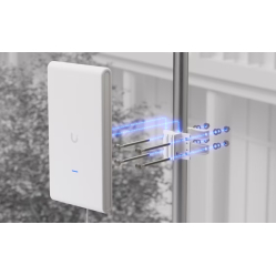 Punkt dostępowy UBIQUITI U6-Mesh-Pro 2,4GHz 5GHz RJ-45 PoE biały