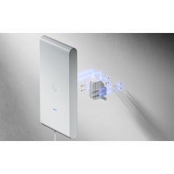 Punkt dostępowy UBIQUITI U6-Mesh-Pro 2,4GHz 5GHz RJ-45 PoE biały