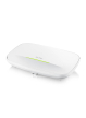 Punkt dostępu Zyxel NWA130BE-EU0101F 2,4GHz 5GHz 6GHz RJ-45 biały