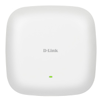 Punkt dostępu D-Link DAP-X2850 AX3600 WiFi 6 2,4Ghz 5Ghz RJ-45 POE biały