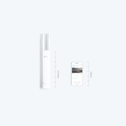 Punkt dostępowy TP-LINK EAP113-Outdoor N300 2,4GHz biały