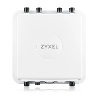 Punkt dostępowy Zyxel WAX655E-EU0101F zewnętrzny 2,4GHz 5GHz RJ-45 PoE biały