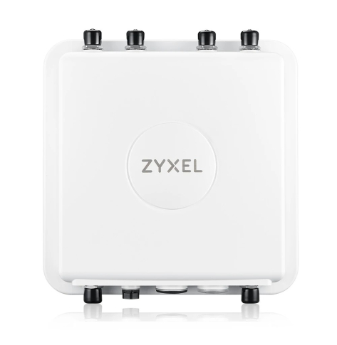 Punkt dostępowy Zyxel WAX655E-EU0101F zewnętrzny 2,4GHz 5GHz RJ-45 PoE biały