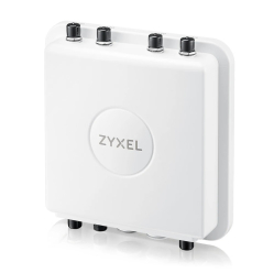 Punkt dostępowy Zyxel WAX655E-EU0101F zewnętrzny 2,4GHz 5GHz RJ-45 PoE biały