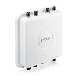 Punkt dostępowy Zyxel WAX655E-EU0101F zewnętrzny 2,4GHz 5GHz RJ-45 PoE biały