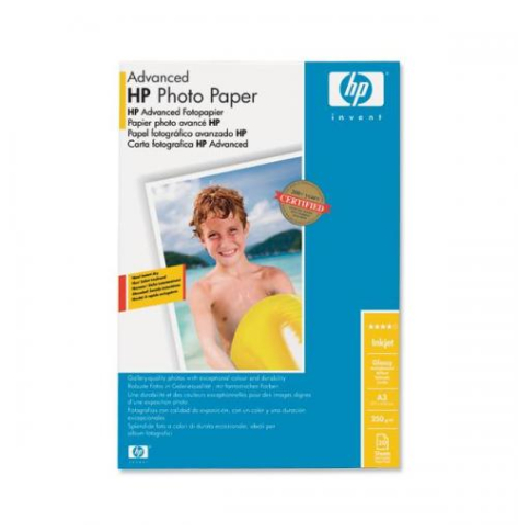 HP Advanced glossy photo paper white inkjet 250g m2 A3 20 sheets 1-pack