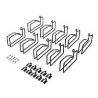 Zestaw zarządzania kablami HP Q9V02A G2 Cable Management D-ring Kit