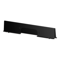 Ścianka oddzielająca APC AR8172BLK kabla ekranowanego 750mm czarny