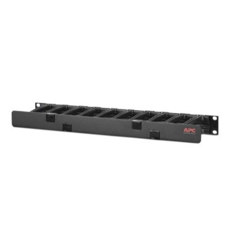 Zestaw zarządzania kablami APC AR8602A 1U 19 czarny poziomy