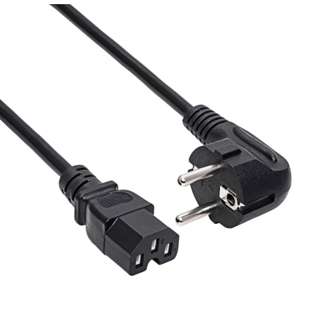 Kabel AKYGA zasilajacy serwerowy AK-UP-08 CU CEE 7/7 / IEC C15 1.8m