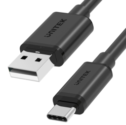 Kabel UNITEK Y-C480BK USB-A - USB-C 25cm M/M