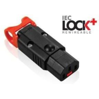 Kabel ASM IEC-PC1022 zasilajacy IEC LOCK 3x1mm2 Typ IEC C14/IEC C13 M/z 3m czarny