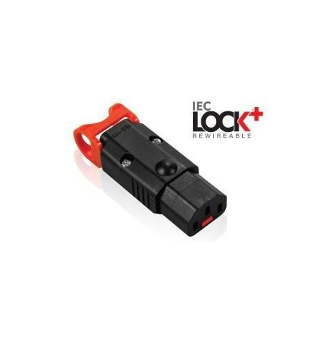 Kabel ASM IEC-PC1022 zasilajacy IEC LOCK 3x1mm2 Typ IEC C14/IEC C13 M/z 3m czarny