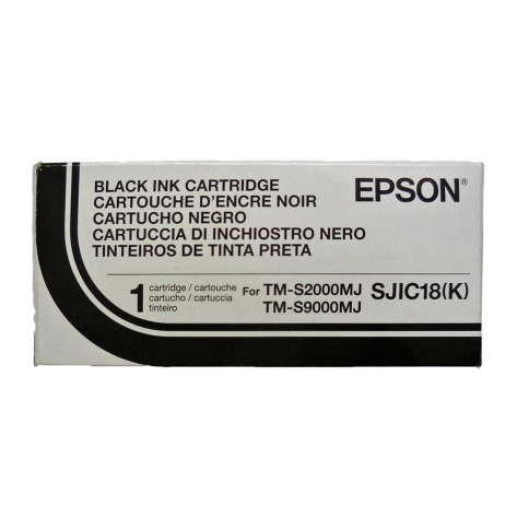 Tusz EPSON SJIC18 K Ink Cartridge For TM-S2000MJ & S9000MJ