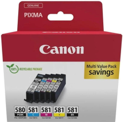 Tusz CANON PGI-580XL/CLI-581 PGBK/C/M/Y/BK MULTI Ink Cartridge