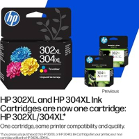 HP 302XL/304XL Tri-clr Original Ink Cartridge