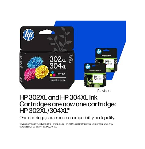HP 302XL/304XL Tri-clr Original Ink Cartridge