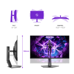 Monitor AOC AGON PRO AG326UZD2 31.5 4K QD-OLED 240Hz