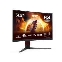 Monitor AOC C32G4Z 31.5 Full HD VA 260Hz Curved