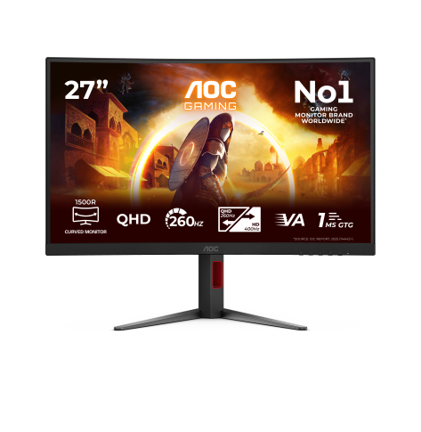 Monitor AOC CQ27G4Z2 27 QHD Fast VA 260Hz