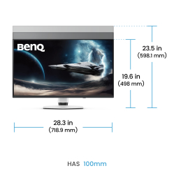 Monitor BenQ EX321UZ 31.5 4K QD-OLED 240Hz USB-C