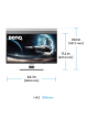 Monitor BenQ MOBIUZ EX271QZ 27 QHD QD-OLED 500Hz