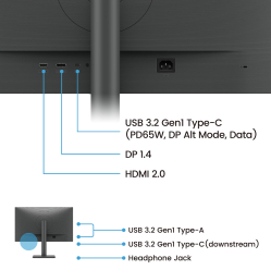 Monitor BenQ RD270Q 27 QHD IPS 144Hz USB-C