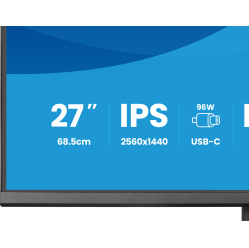 iiyama ProLite XB2797QSNPH-B1 27 QHD IPS 1ms USB-C Dock