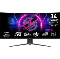 MSI MPG 346CQRF X24 34 UWQHD Rapid VA 240Hz Curved