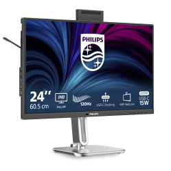 Monitor Philips 24B2N4200 23.8 Full HD IPS 120Hz USB-C Dock