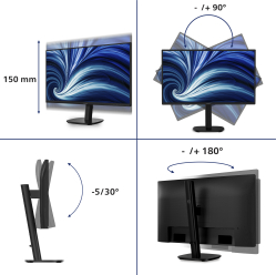 Monitor Philips 27B2N4500 27 QHD IPS 120Hz
