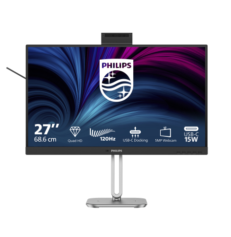 Monitor Philips 27B2N4500 27 QHD IPS 120Hz USB-C Dock