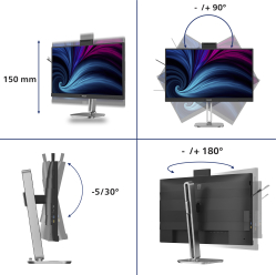 Monitor Philips 27B2N4500 27 QHD IPS 120Hz USB-C Dock