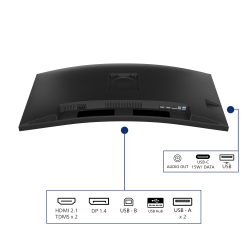 Monitor Philips 34B2N3500C 34 UWQHD VA 120Hz Curved