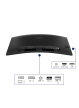 Monitor Philips 34B2N3500C 34 UWQHD VA 120Hz Curved