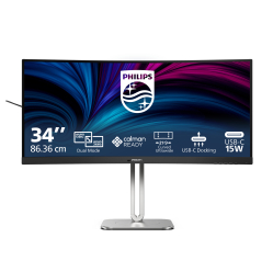 Monitor Philips 34B2U5900C 34 UltraWide Curved VA USB-C RJ45