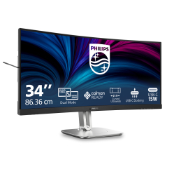 Monitor Philips 34B2U5900C 34 UltraWide Curved VA USB-C RJ45