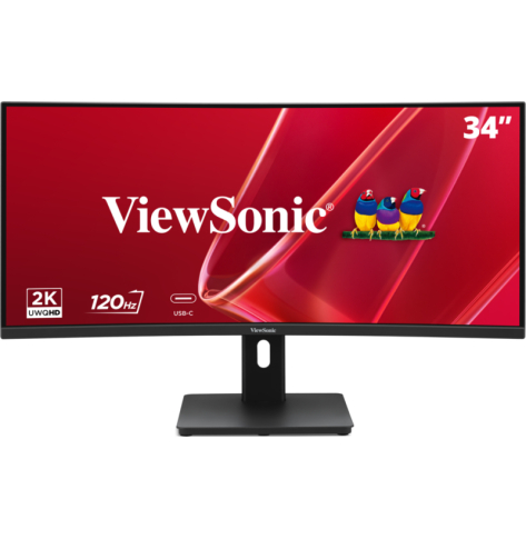 ViewSonic VA3420C-2 34 UWQHD SuperClear VA Curved