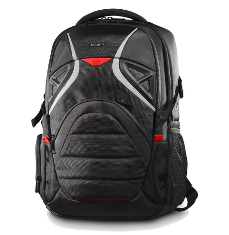 Targus Strike 17.3 Gaming Laptop Backpack - Black/Red