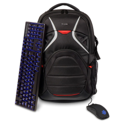 Targus Strike 17.3 Gaming Laptop Backpack - Black/Red