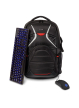 Targus Strike 17.3 Gaming Laptop Backpack - Black/Red