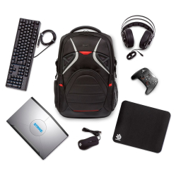 Targus Strike 17.3 Gaming Laptop Backpack - Black/Red