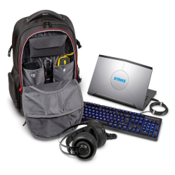Targus Strike 17.3 Gaming Laptop Backpack - Black/Red